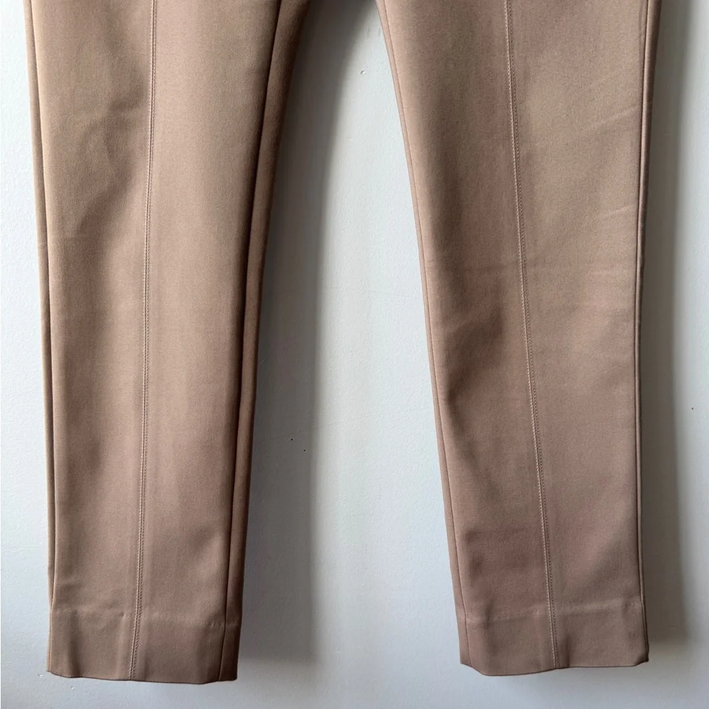 Vince. Women's High-Rise Slim Ankle Pants - Taupe Brown - Size S- Italian Fabric